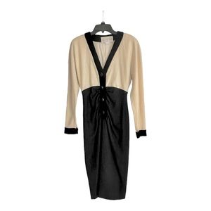 Vintage Oscar de la Renta Wool Dress